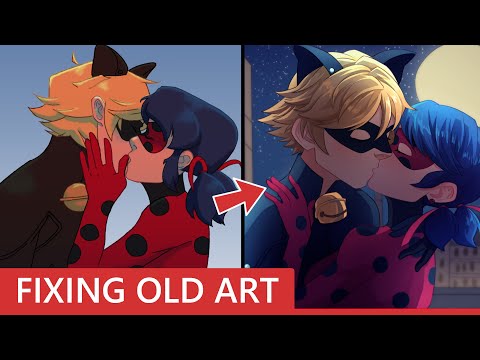 [ANIME SPEEDPAINT] Redrawing My Old Art 11 – Miraculous Ladybug