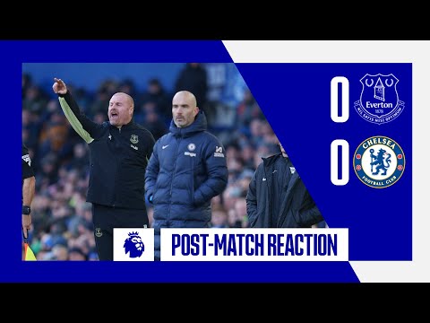 EVERTON 0-0 CHELSEA: Live reaction from Sean Dyche