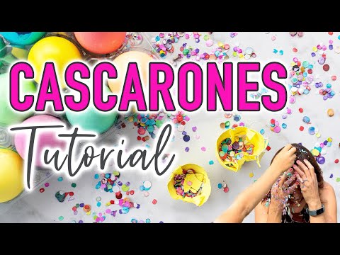 CASCARONES - How to Make Confetti Eggs | Cascarones Tutorial