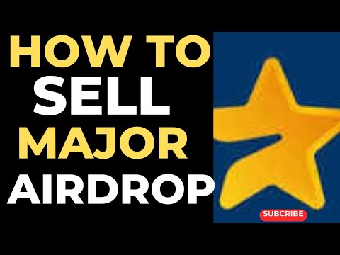 PRACTICAL STEPS TO SELL YOUR MAJOR AIRDROP//RECEIVE YOUR PAYMENT INTO YOUR BANK.@IkabaMichael