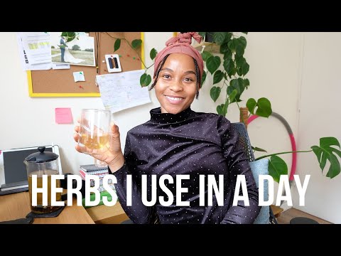 HERBS I USE IN A DAY  |  HERBAL VLOG