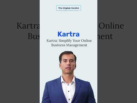 Kartra: Simplify Your Online Business Management