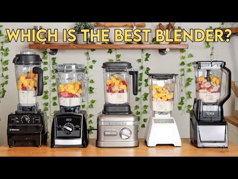 Which is the BEST Blender? Comparison Vitamix, KitchenAid, Blendtec, and Ninja Blenders