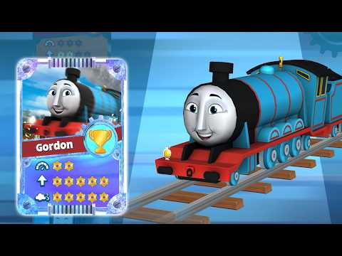 El tren Thomas y sus amigos en español - El tren Thomas y Gordon en un día de carreras. Completo.