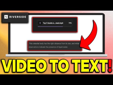 How To Convert Video To Text With AI! (NO SIGNUP REQUIRED!)