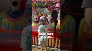 POV:  YOU'RE PLAYING GAMES AT THE EKKA! 🤹‍♂️ 🎪  #Shorts #carnival #ekka