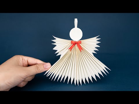 Easy Angel - How to make a Paper Angel - Crafts with paper