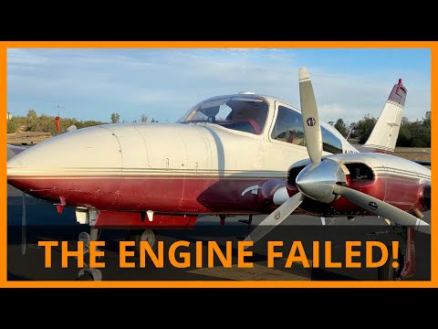 IT HAPPENED! REAL ENGINE FAILURE - flying with FAMILY -  Engine fails on light twin engine airplane