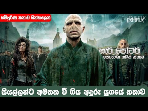 වොල්ඩමෝට්ගේ උපතේ සිට මරණය දක්වා කතාව | Harry Potter back story Sinhala | Lord Voldermort Sinhala