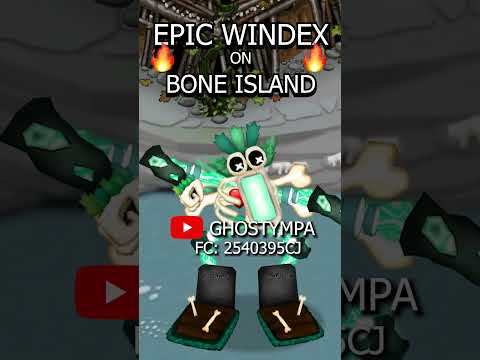 EPIC WUBBOX on BONE ISLAND - #shorts #viral #mysingingmonsters #epicwubbox