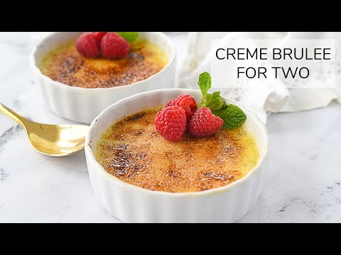 Creme Brulee for Two