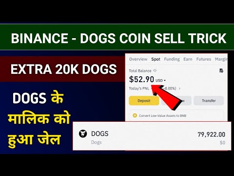 DOGS Binance Wallet Received🔥 Extra DOGS Token kaise milega | Telegram Founder Jail🥲Pavel Durov Jail