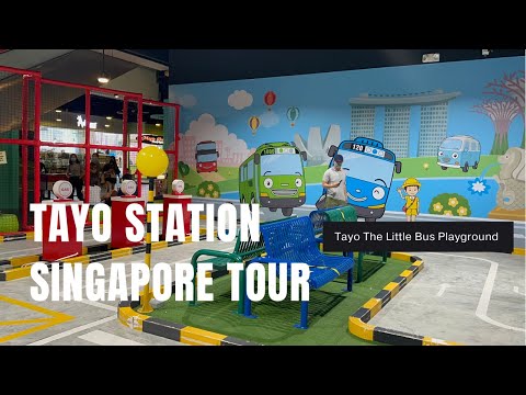 Tayo the Little Bus Real-Life Playground | Tayo Station Singapore Tour