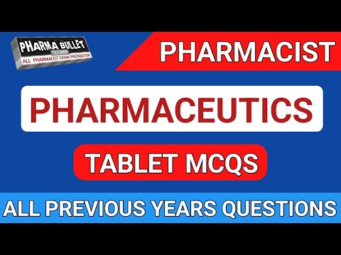 Pharmacist exam preparation | Tablet mcqs | TNMRB | HSSC | ITBP ASI | PMC | MPPEB exam questions