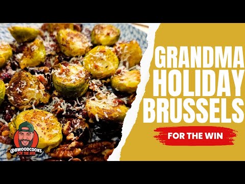 The WEIRDEST Holiday Side Dish Of All Time: GRANDMAS Holiday Brussels | #cooking #recipes #holidays