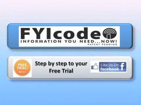 Step by step how to get your free trial of FYIcode