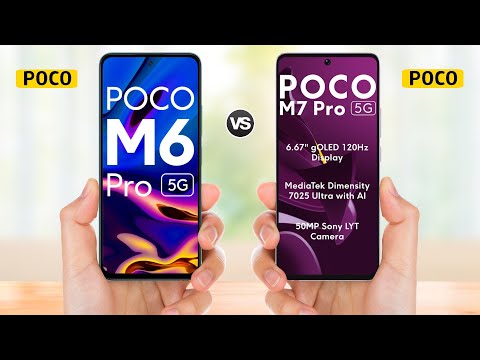 Poco M6 Pro 5g vs Poco M7 Pro 5g || Full Comparison