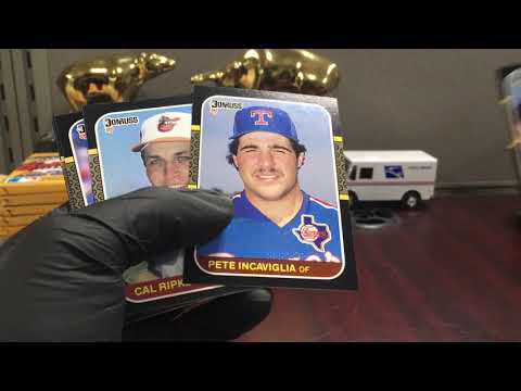 1987 Donruss Baseball Box Break