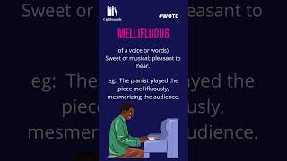 Mellifluous  | Word of the Day  | Cultiwords #shorts #cultiwords #languagemagic #shortandsmart