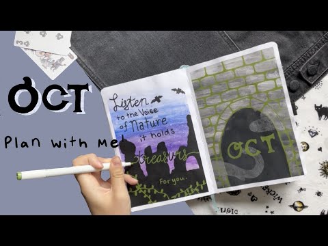 October Plan With Me | Spooky Castle Theme