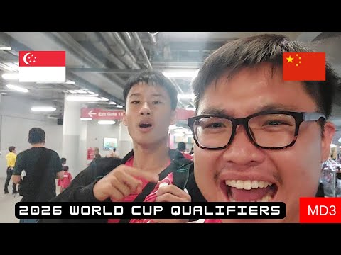 Singapore vs China (2026WCQ): WHAT A COMEBACK!! (🇸🇬 X 🇨🇳) 🏠