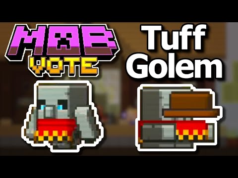 Everything About The Tuff Golem Minecraft Live Mob Vote 2022