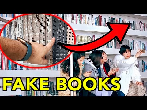 China’s Fake Libraries - Filled with Fake Books