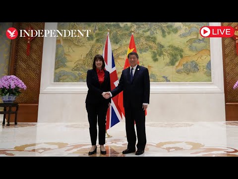 Live: Rachel Reeves and Chinese counterpart He Lifeng hold joint news conference after trade meeting