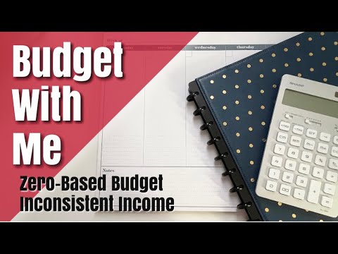 BUDGET WITH ME #3 - Paycheck to Paycheck Zero Based System | REAL NUMBERS | Inconsistent Income