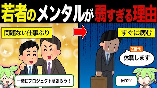 若者のメンタルが弱すぎる理由【ずんだもん&ゆっくり解説】