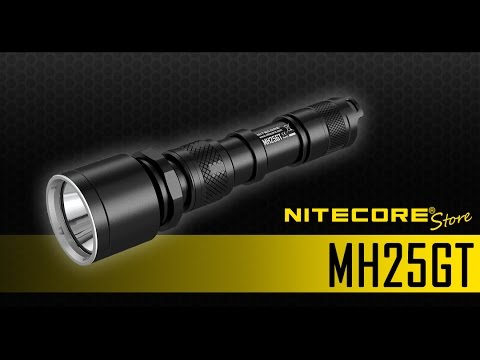 (Discontinued) Nitecore MH25GT 1000 Lumens Rechargeable Long Throw Flashlight