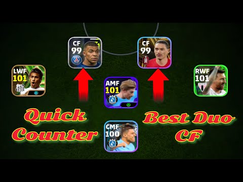 Efootball | Best Duo CF | Review?#efootball #viral #pes #trending