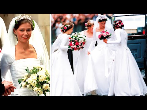 Princess Margaret's Daughter Lady Sarah’s Wedding Gown Considered The Most ROMANTIC Wedding Gown!