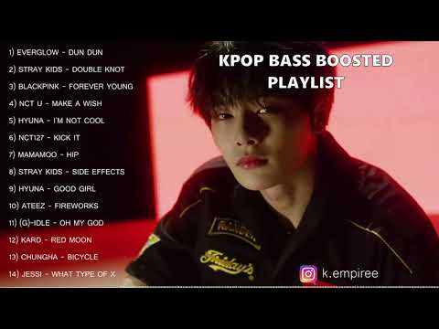 KPOP BASS BOOSTED PLAYLIST | USE HEADPHONES