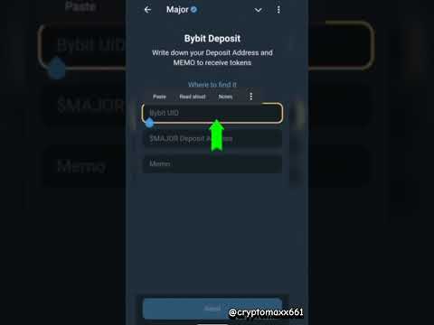 How to claim major allocation and connect your bybit wallet to major #bybitwalletconnectmajor