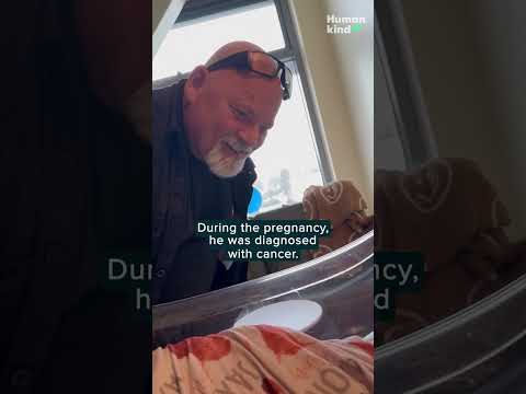 Watch inspiring moment grandpa finds out newborn's name | Humankind #shorts #goodnews