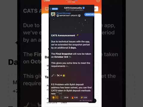 Likescrypto_expertytWhy cats airdrop snapshot not done yet #blum #crypto #crypto