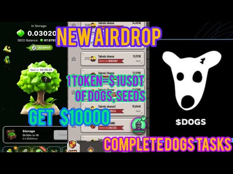 DOGS IMPORTANT UPDATE KAISE SUBMIT KARE #dogsairdrops #nodepayvouchercode #XENEAVOUCHERCODETODAYS.