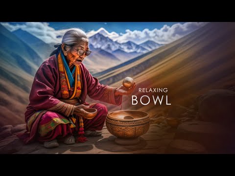 Best Tibetan singing bowl sound therapy (Indian flute Instrumental) Royalty free meditation music