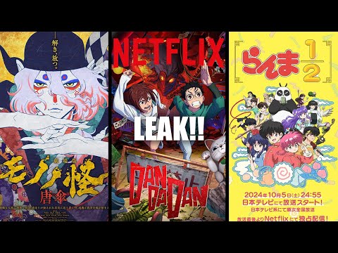 Massive Leak Resulting in Full Episodes of Dandadan and Ranma 1/2 Being out 2 Months Early