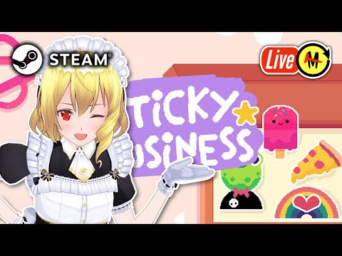 父さんな、今日からステッカー屋さんになろうと思うんだ『Sticky Business』Steam版