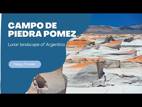 Campo de Piedra Pomez - Lunar landscape of Argentina