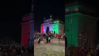 A view of gateway of India,Mumbai during night on Christmas Day #festival # India # travel