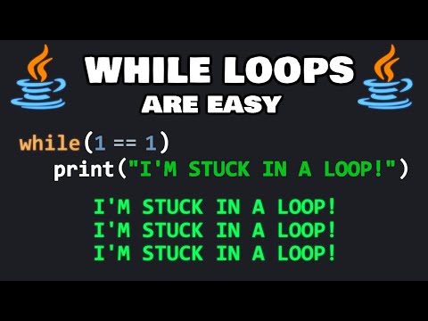 WHILE LOOPS in Java are easy ♾️