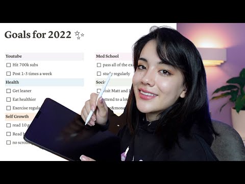 my goals for 2022 🌈