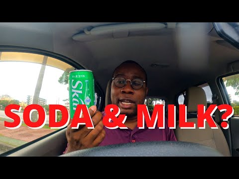 Let's try Skal ; a carbonated milk drink in Okinawa, Japan !