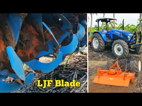 New LJF blade life, performance and mileage | New Holland 9010 | PTO performance | Taiyo