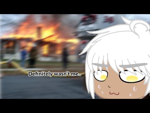 •Obey Me! in a house fire•||Skit||Annes Gacha_Life