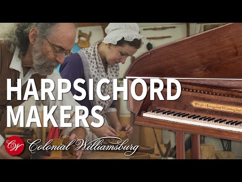 18th-Century Harpsichord Making in Colonial Williamsburg