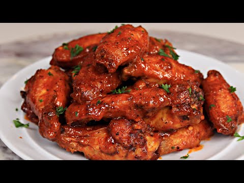 LAVA SAUCE AIR FRYER CHICKEN WINGS